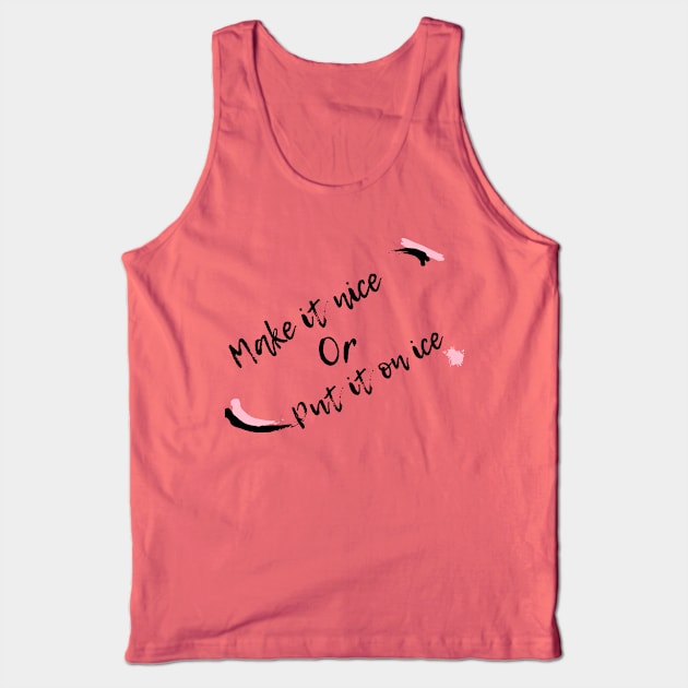 Make it Nice Tank Top by Mixing with Mani